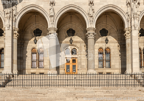 Image of Door of the Hungarian Parliament