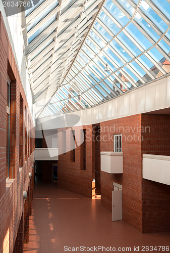 Image of Modern interior of a university