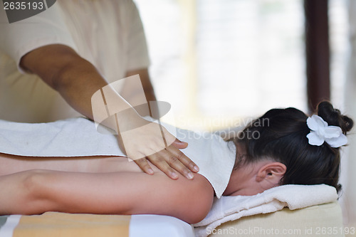 Image of woman in spa