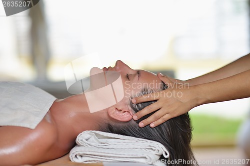 Image of woman in spa