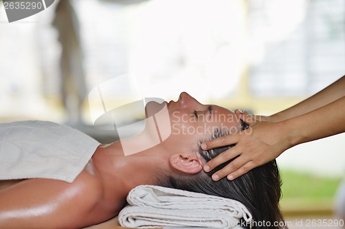 Image of woman in spa
