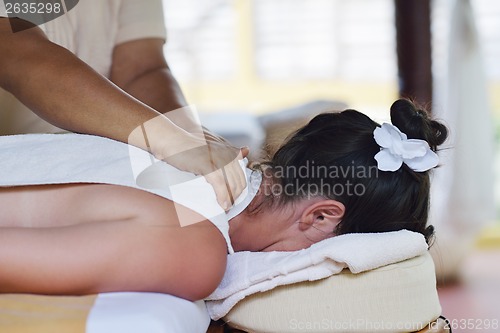 Image of woman in spa