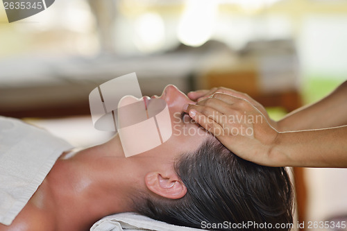 Image of woman in spa