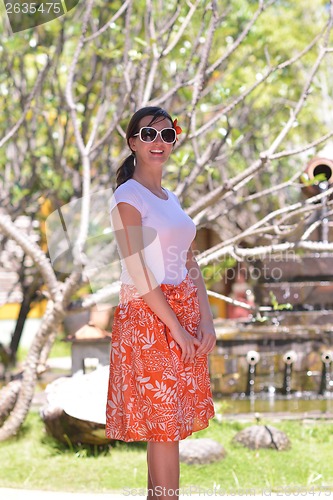 Image of spa treatment at tropical resort