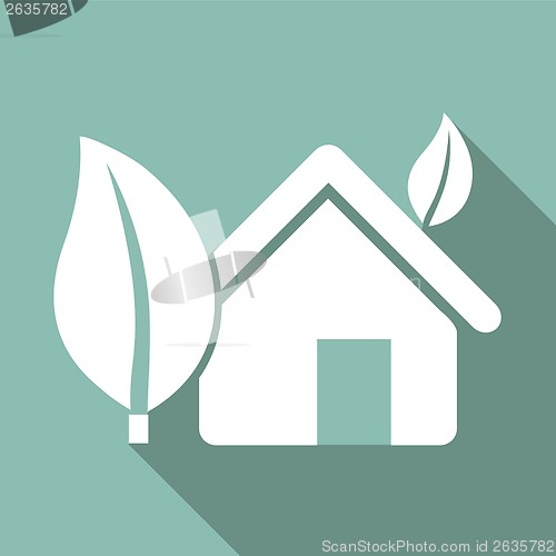 Image of Eco Flat Icon