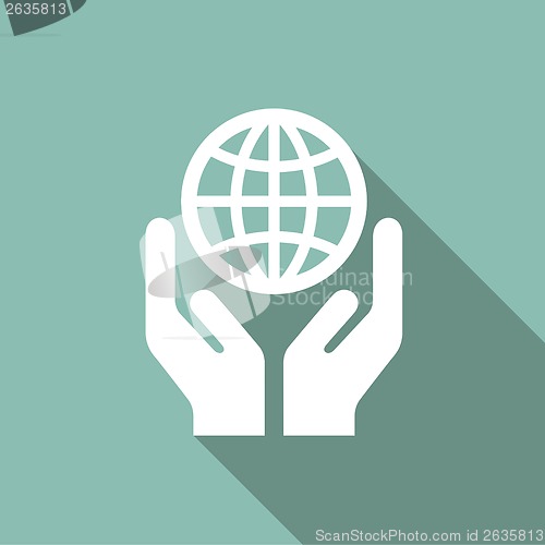 Image of Eco Flat Icon