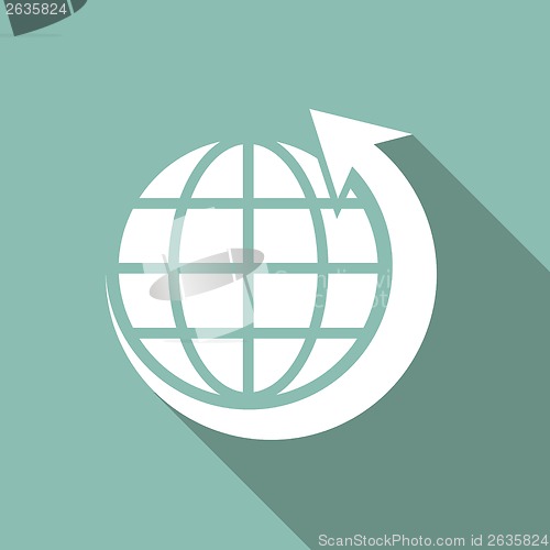 Image of Eco Flat Icon