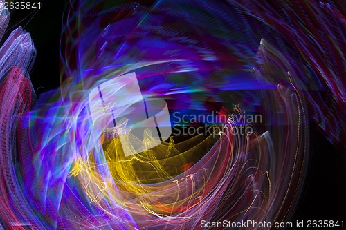 Image of multicolored abstract background