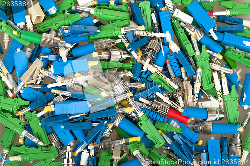 Image of Fiber optic connectors