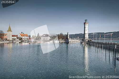 Image of Lindau harbor