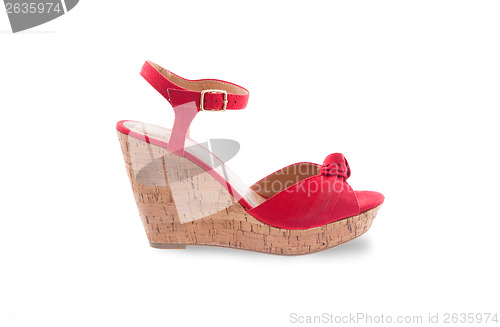 Image of Red women shoe