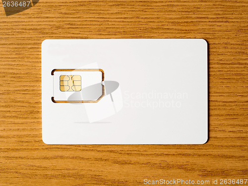 Image of Blank SIM card