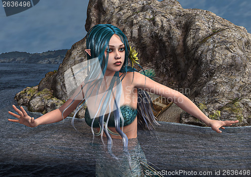 Image of Blue Mermaid