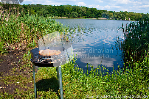 Image of Grilling at summer weekend