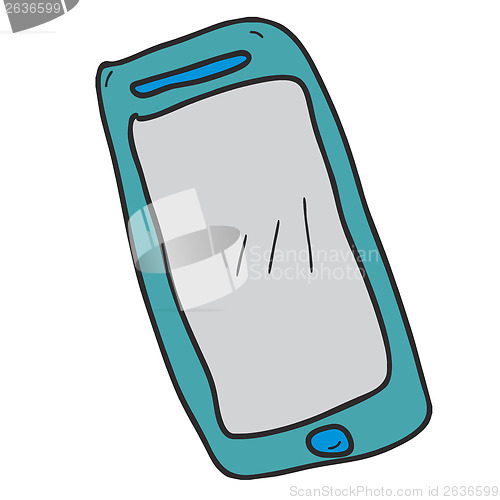 Image of phone mobile smart touch vector smartphone screen hand cell tabl