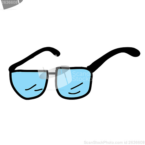 Image of glasses black eye eyeglasses sunglasses fashion optical illustra