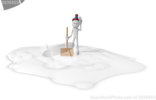 Image of snow shovel