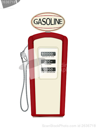 Image of Vintage fuel pump