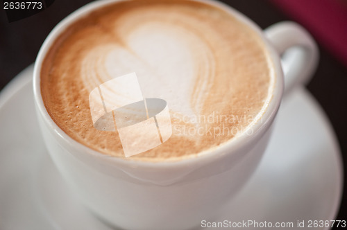 Image of Coffee heart shape