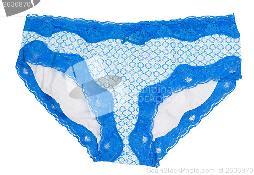 Image of Women panties with floral pattern 