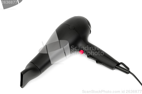 Image of Black hairdryer 