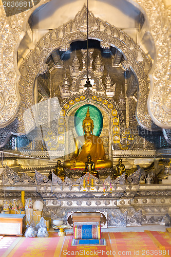 Image of Buddha statue at the temple