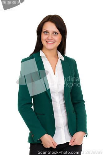 Image of portrait of a young business woman