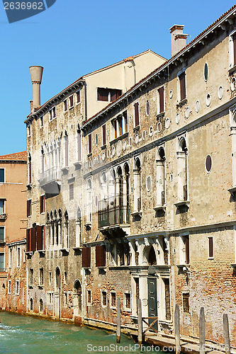 Image of Old houses in Venice