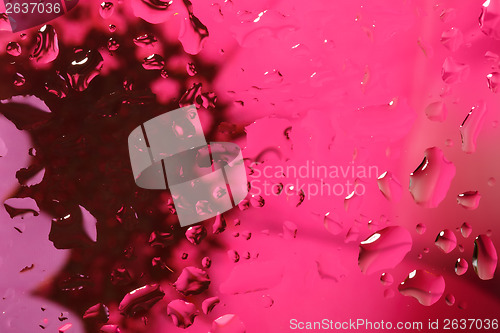 Image of color abstract background with water drops