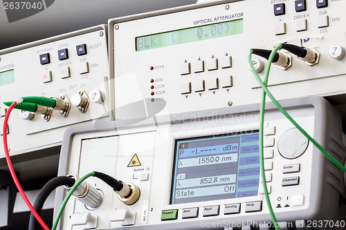 Image of professional modern test equipment
