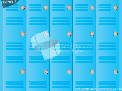 Image of lockers