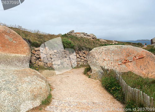 Image of footpath around Perros-Guirec