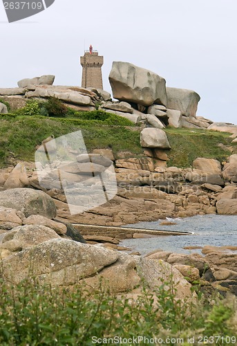 Image of Lighthouse at Perros-Guirec