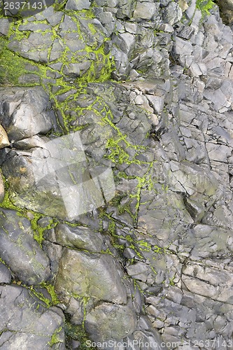 Image of rock detail around Perros-Guirec