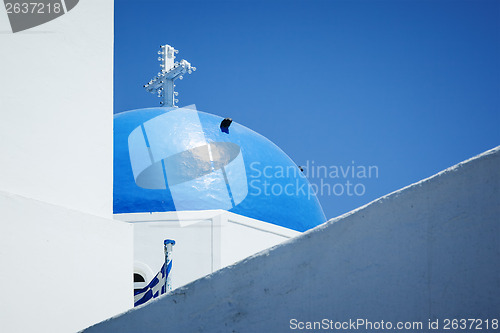 Image of Santorini church