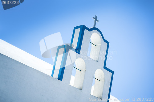 Image of Santorini church