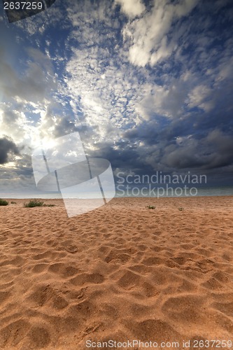 Image of Sea beach in sun day