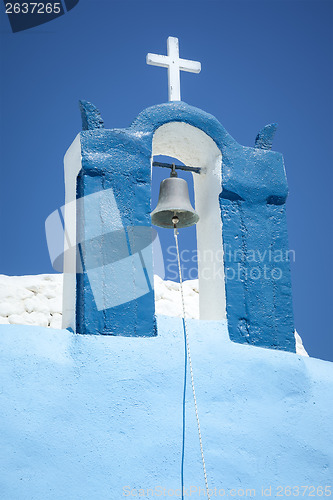 Image of Santorini church