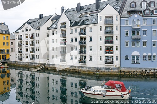 Image of Downtown Alesund, Norway