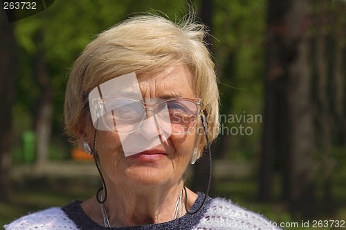 Image of Senior woman portrait