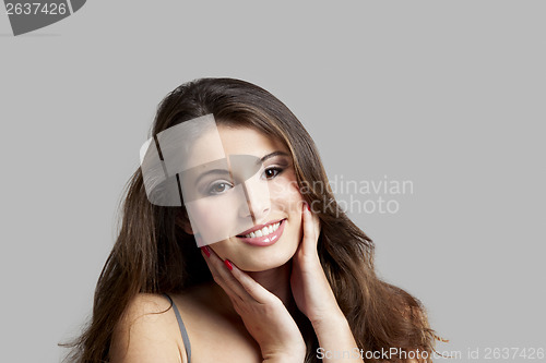 Image of Woman smiling