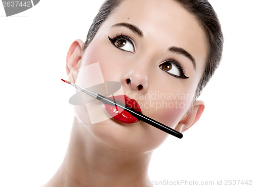 Image of Make-up portrait