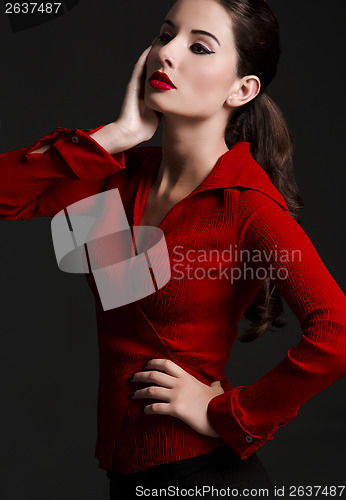 Image of Fashion and sexy woman