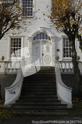 Image of Entrance Farsund townhall