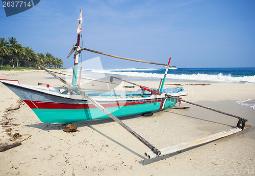 Image of Blue boat