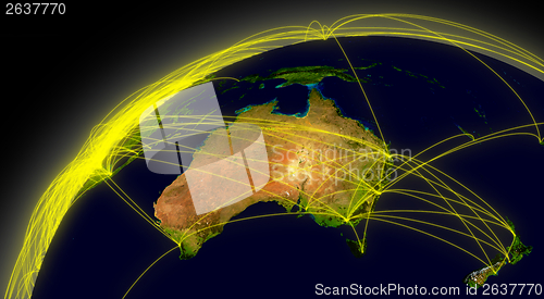 Image of Australia connections