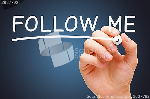 Image of Follow Me White Marker