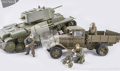 Image of Toy military combat