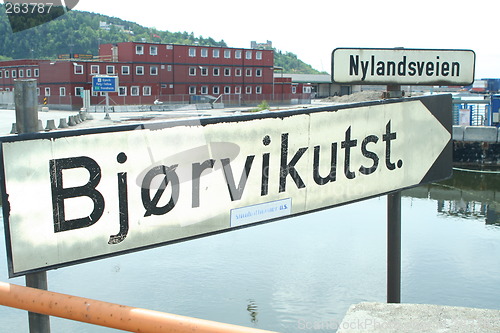 Image of Road sign