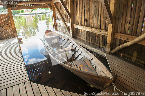 Image of Pier under canopy